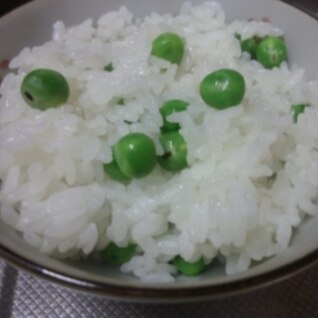 いろいろ試してこれがベストのえんどう豆ご飯